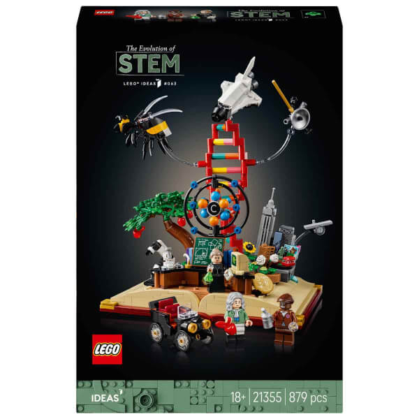 LEGO Ideas STEM’in Evrimi 21355 - Tarih Severler için Bilimsel Model Yapım Seti (879 Parça)