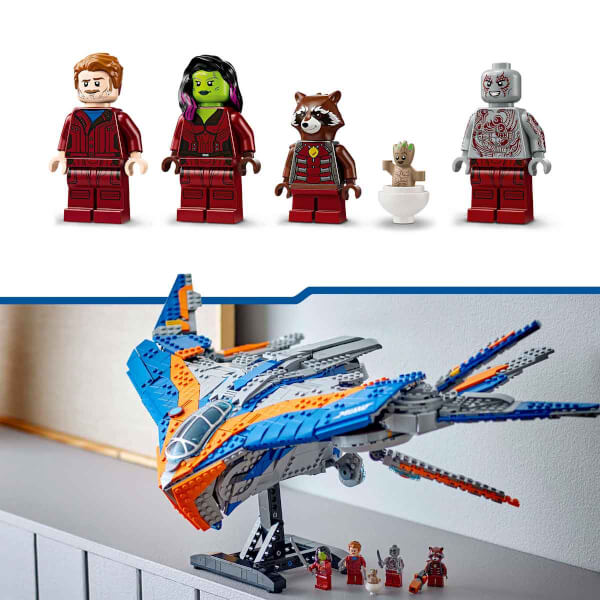 LEGO Marvel Galaksinin Koruyucuları: Milano 76286 – 12 Yaş ve Üzeri Süper Kahraman Sevenler İçin  İnşa Edilebilen Uzay Gemisi Modeli İçeren Yaratıcı Yapım Seti (2090 Parça)