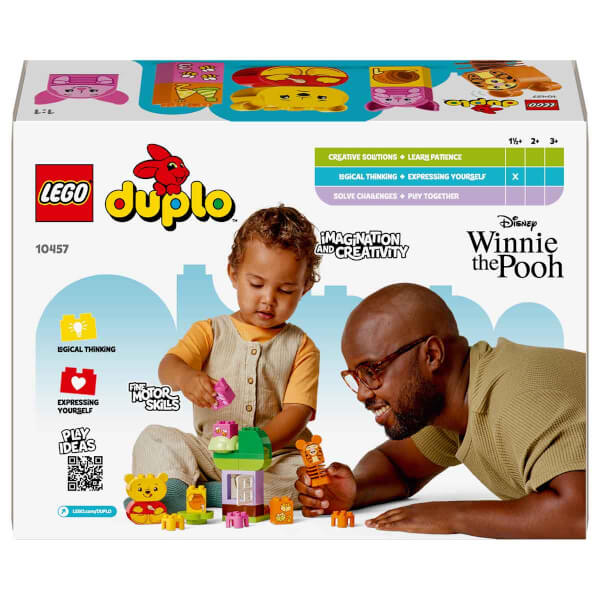 LEGO DUPLO Disney Ayı Winnie’nin Doğum Günü Partisi 10457 - 1,5 Yaş ve Üzeri Çocuklar için Eğitici Oyuncak Yapım Seti (22 Parça)