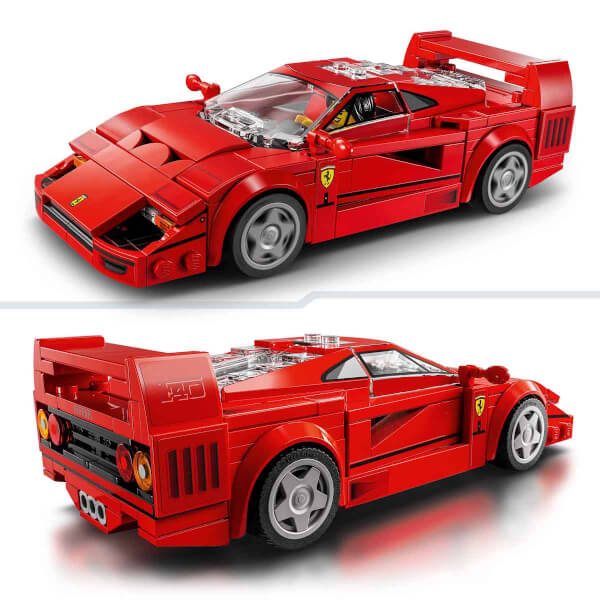 LEGO Speed Champions Ferrari F40 Süper Araba 76934 – 9 Yaş Ve Üzeri Çocuklar İçin İnşa Edilebilen Oyuncak Araç Modeli Yapım Seti (318 Parça)