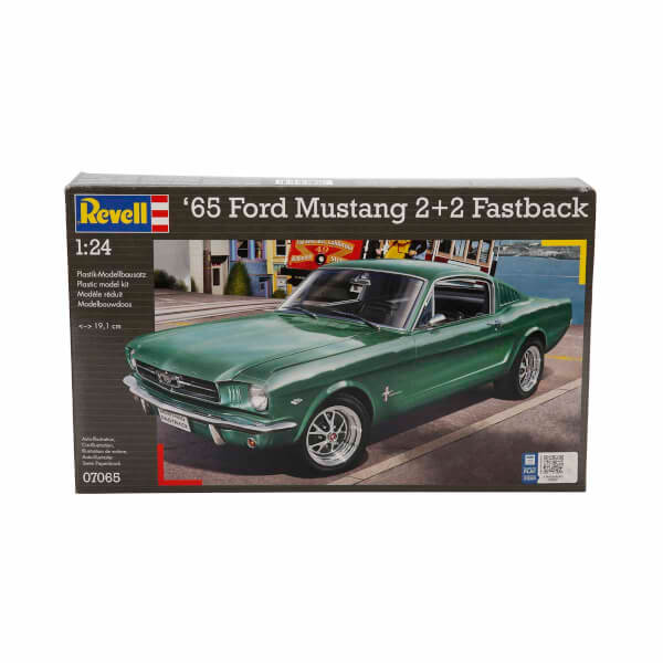  Revell 1:124 1965 Ford Mustang 2+2 Fastback Araba 7065