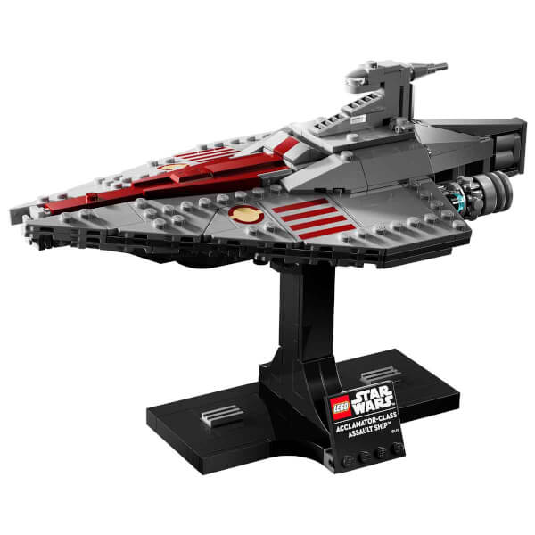 LEGO Star Wars Acclamator Sınıfı Hücum Gemisi 75404 - Star Wars Seven Yetişkinler için Koleksiyonluk Yaratıcı Model Yapım Seti (450 Parça)