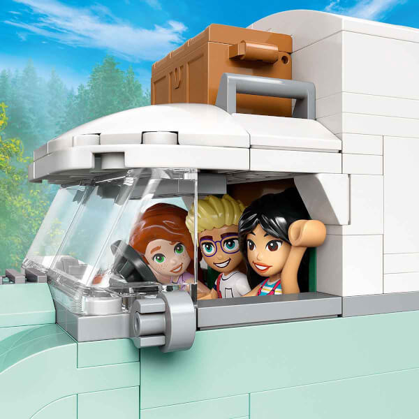 LEGO Friends Arkadaşlık Karavan Macerası 42663 - 7 Yaş ve Üzeri Çocuklar için Mini Bebek İçeren Yaratıcı Oyuncak Yapım Seti (778 Parça)