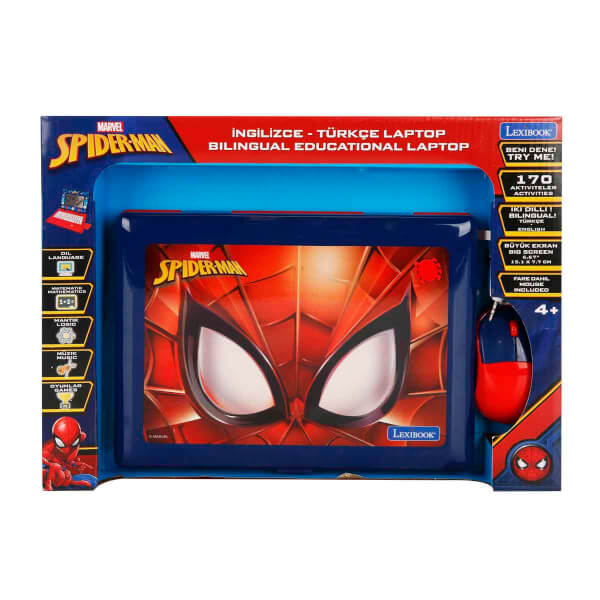 Marvel Spiderman İngilizce Türkçe Laptop