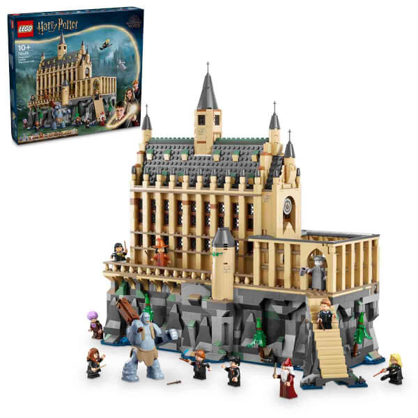 LEGO Harry Potter Hogwarts Şatosu: Büyük Salon 76435 – 10 Yaş ve Üzeri Harry Potter Hayranları İçin Koleksiyonluk Yaratıcı Oyuncak Yapım Seti (1732 Parça)