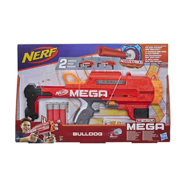 Nerf N-Strike Mega Accustrike Bulldog 6 Dart'lı
