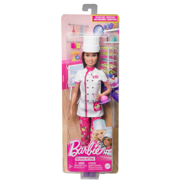 Barbie Kariyer Bebeği Pasta Şefi HKT67