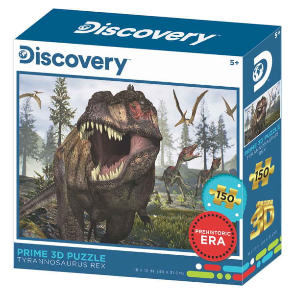 150 Parça 3D Puzzle: Tyrannosaurus Rex