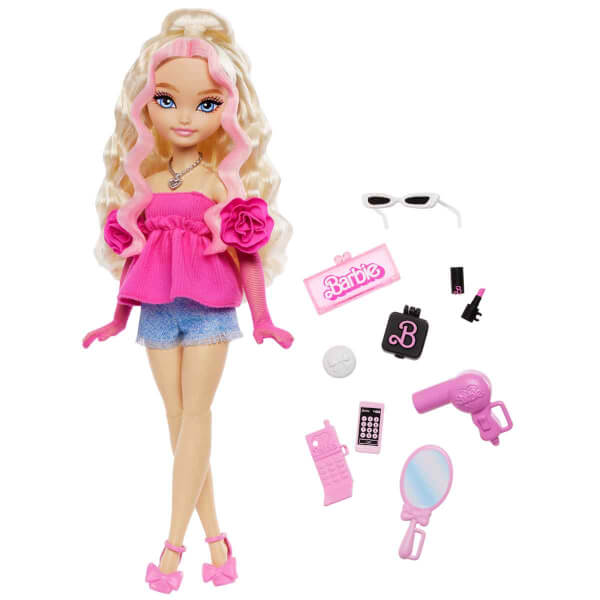 Barbie Dream Besties Barbie Malibu Bebek ve Aksesuarları HYC21