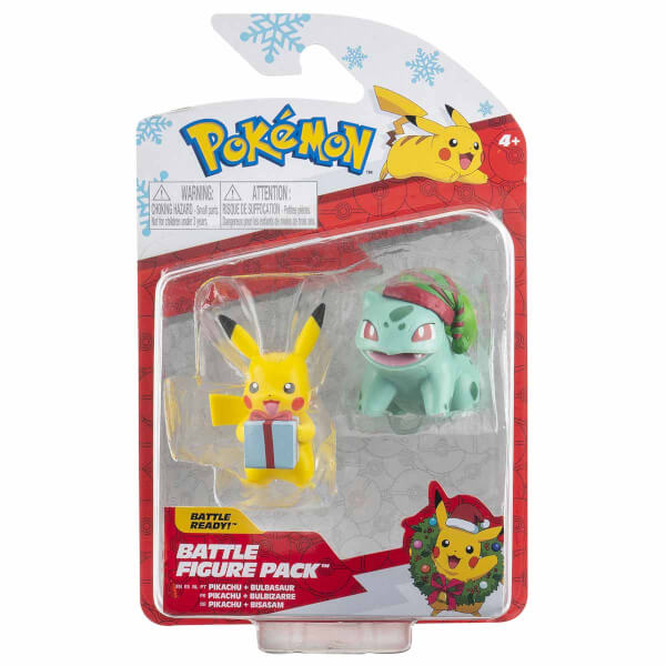 Pokemon Christmas Battle Figür 2'li Set 