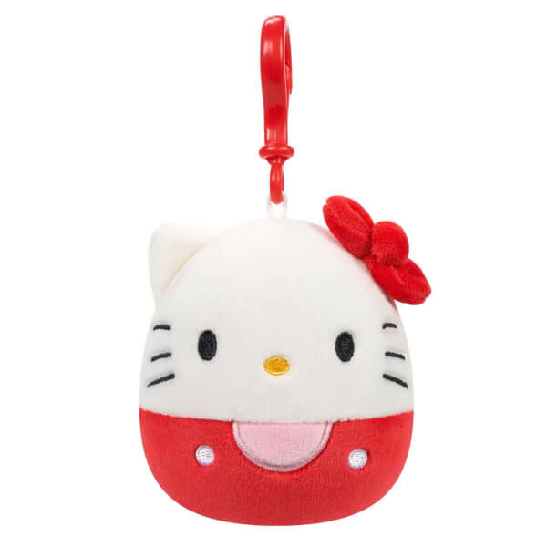 Squishmallows Hello Kitty Serisi Klipsli Peluş 10 cm