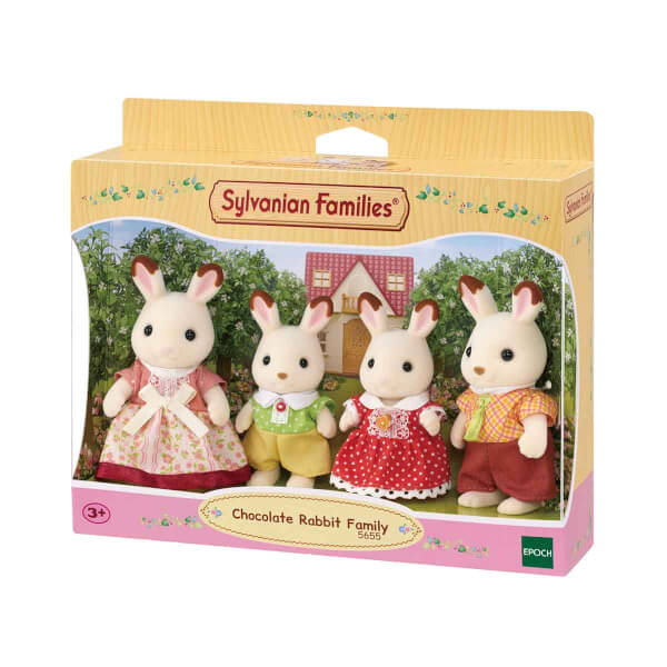 Sylvanian Families Çikolata Kulaklı Tavşan Ailesi