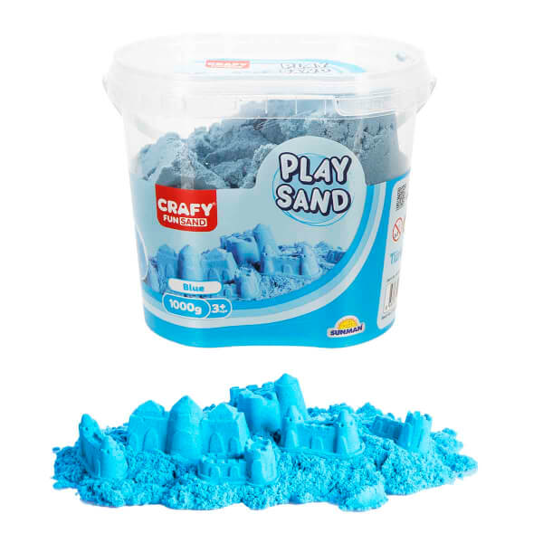 Crafy Oyun Kumu Mavi 1000 g