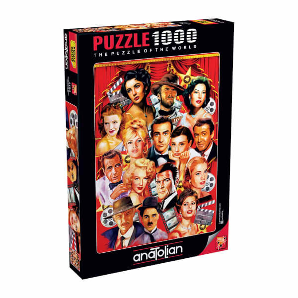 1000 Parça Puzzle: Hollywood Stars