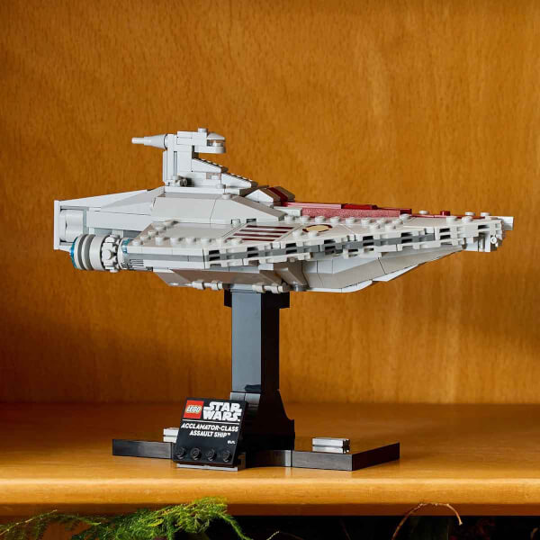 LEGO Star Wars Acclamator Sınıfı Hücum Gemisi 75404 - Star Wars Seven Yetişkinler için Koleksiyonluk Yaratıcı Model Yapım Seti (450 Parça)