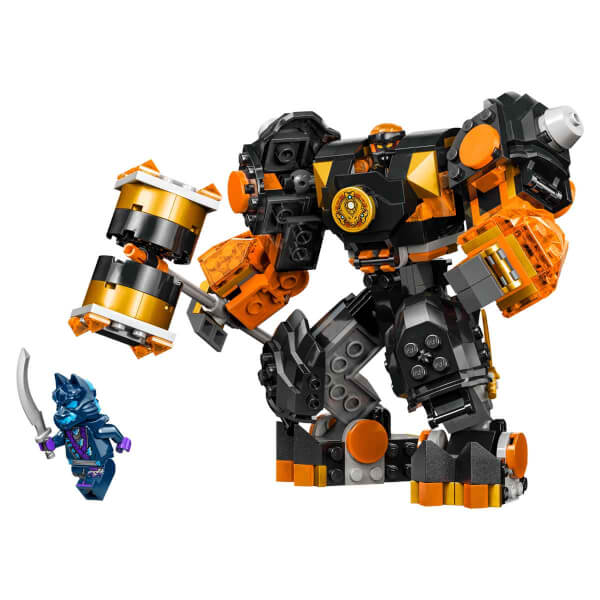 LEGO® NINJAGO® Cole'un Toprak Elementi Robotu 71806 - 7 Yaş ve Üzeri Çocuklar için Aksiyon Figürü İçeren Yaratıcı Oyuncak Yapım seti (235 Parça)