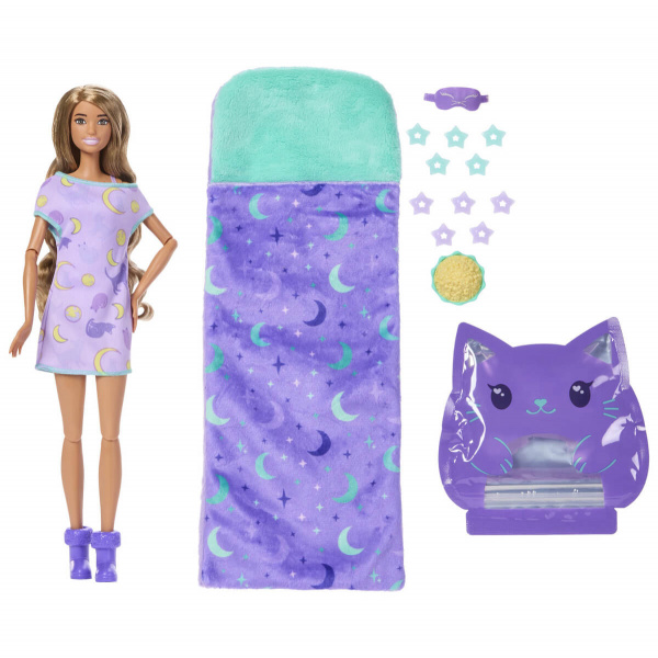 Barbie Party Unboxed Pijama Partisi – Mor JMR90