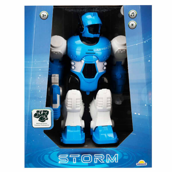 Storm Brave Sesli ve Işıklı Robot 25 cm