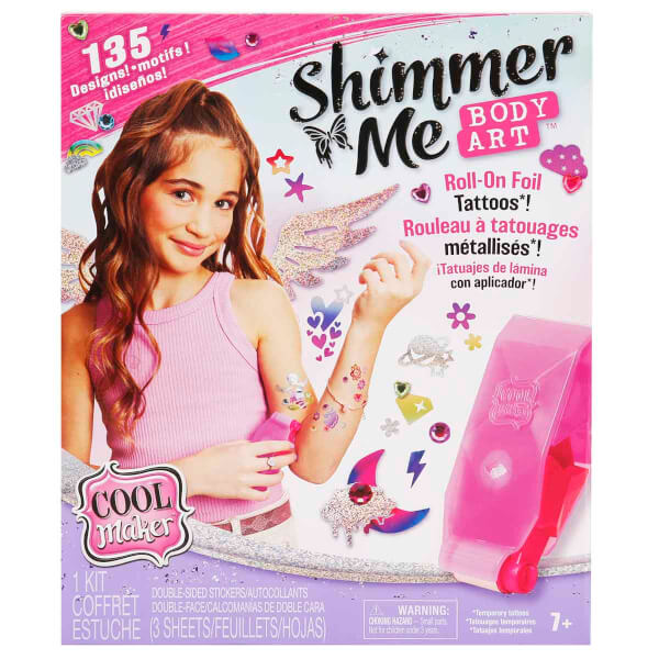 Cool Maker Shimmer Me Dövme Seti 