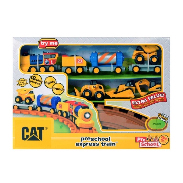 CAT Sesli ve Işıklı Tren Oyun Seti 