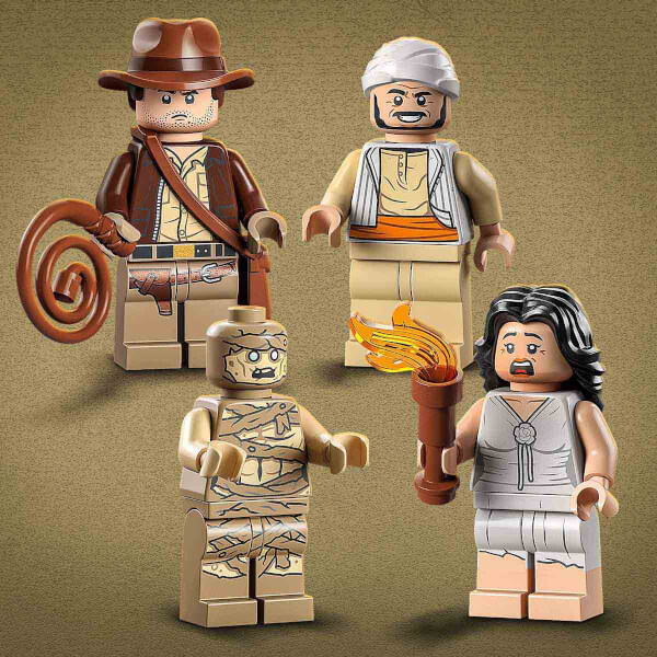 LEGO Indiana Jones: Kayıp Mezardan Kaçış 77013 8 Yaş ve Üzeri Çocuklar için Tapınak Modeli ve Indy Minifigürü İçeren Yaratıcı Oyuncak Yapım Seti 600 Parça