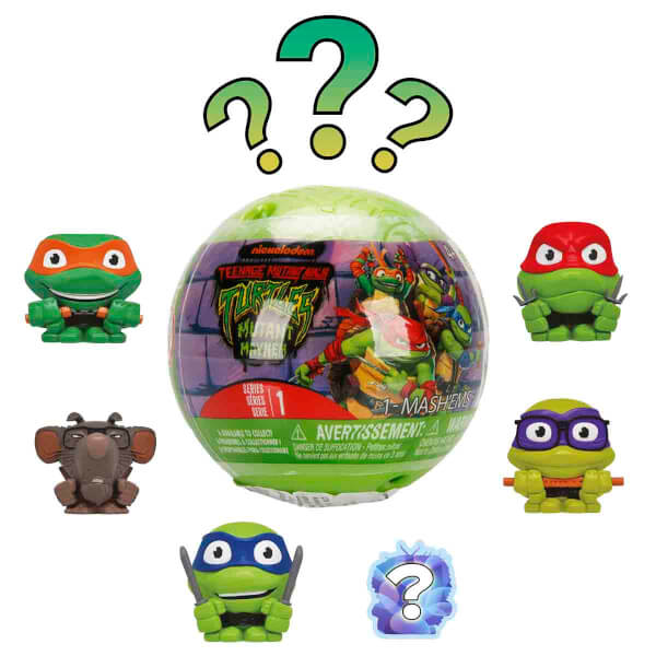 Teenage Mutant Ninja Turtles Mash’ems Sürpriz Figür Paketi S1