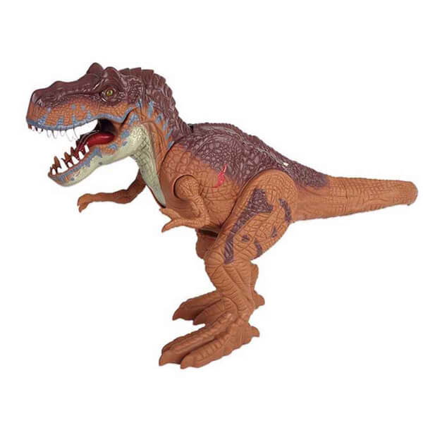 Dino Valley Sesli ve Işıklı T-Rex Dinozor  - Kahverengi