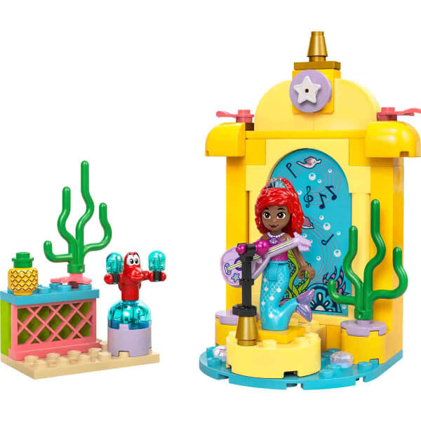 LEGO Disney Princess Ariel’in Müzik Sahnesi 43235 – 4 Yaş ve Üzeri Prenses Seven Çocuklar için Yaratıcı Oyuncak Yapım Seti (60 Parça)