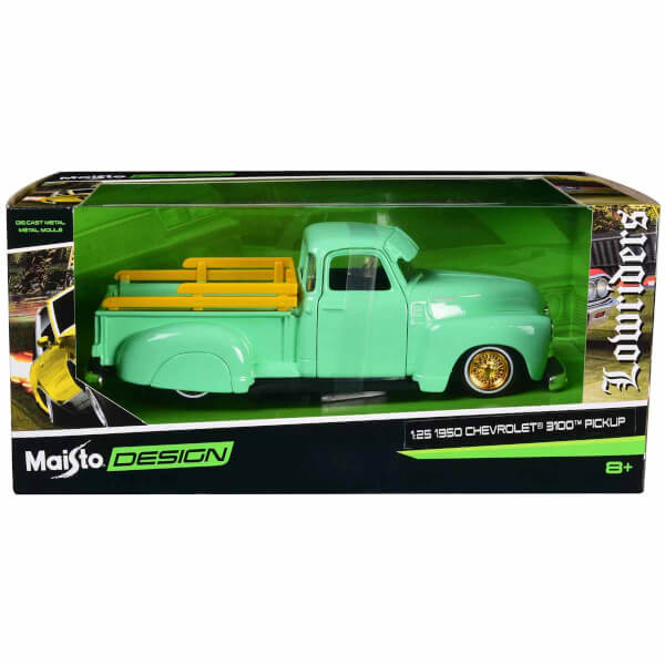 1:25 1950 Chevrolet 3100 Pickup Die Cast Araba