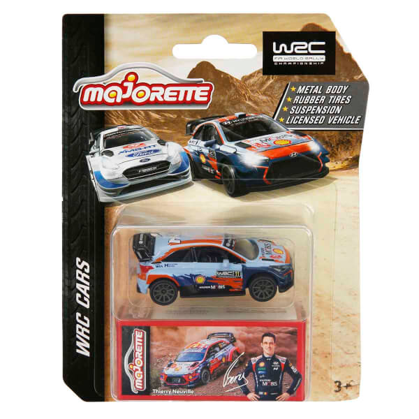 1:64 Majorette WRC Edition Die Cast Model Araba