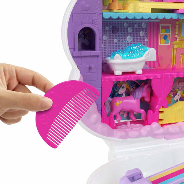 Polly Pocket Tek Boynuzlu Atın Güzellik Salonu HKV51