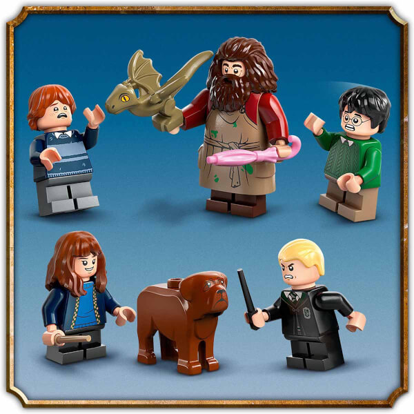 LEGO Harry Potter Hagrid’in Kulübesi: Beklenmedik Bir Ziyaret 76428 - 8 Yaş ve Üzeri Harry Potter Hayranları için 5 Minifigür İçeren Koleksiyonluk Yaratıcı Oyuncak Yapım Seti (896 Parça)
