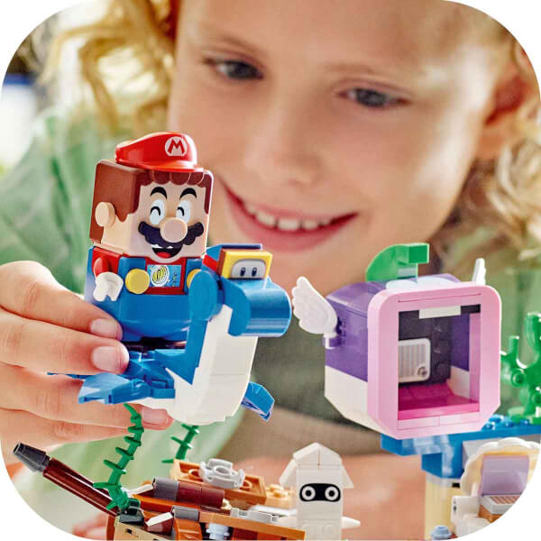 LEGO® Super Mario™ Dorrie'nin Batık Gemi Macerası Ek Macera Seti 71432 - 7 Yaş ve Üzeri Super Mario Hayranları İçin Koleksiyonluk Yaratıcı Oyuncak Yapım Seti (500 Parça)