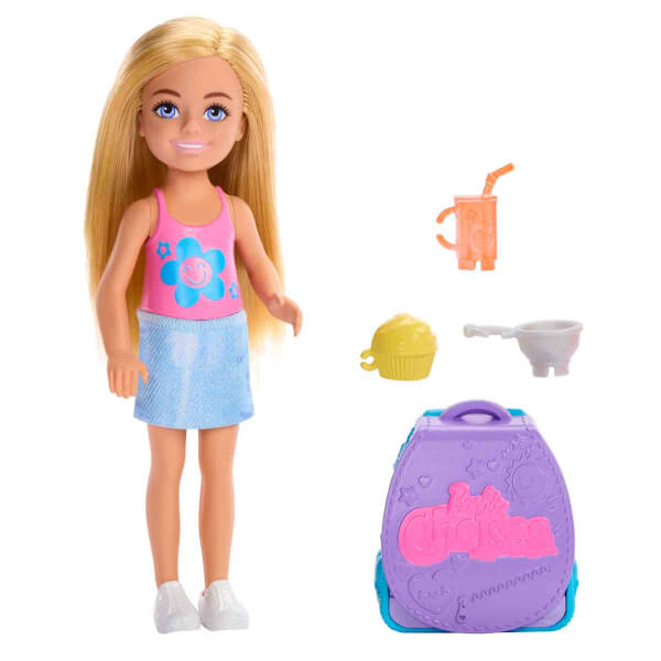 Barbie Chelsea Sırt Çantası Olabilen Cupcake Oyun Seti JBF46