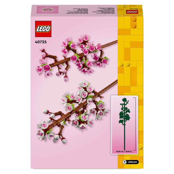 LEGO® Kiraz Çiçekleri İnşa Edilebilen Çiçekli Kutlama Hediyesi 40725