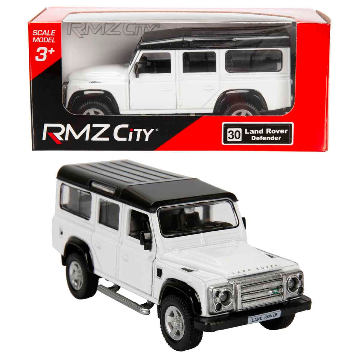 1:32 RMZ City Jeep Serisi Die Cast Çek Bırak Model Araba - Beyaz