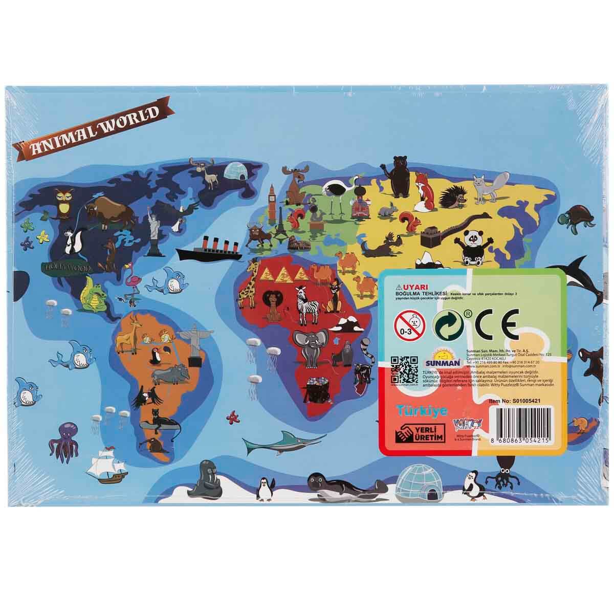 undefined - 000a4_35_Parca_Puzzle_Dunya_Haritasi_Hayvanlar_.jpg