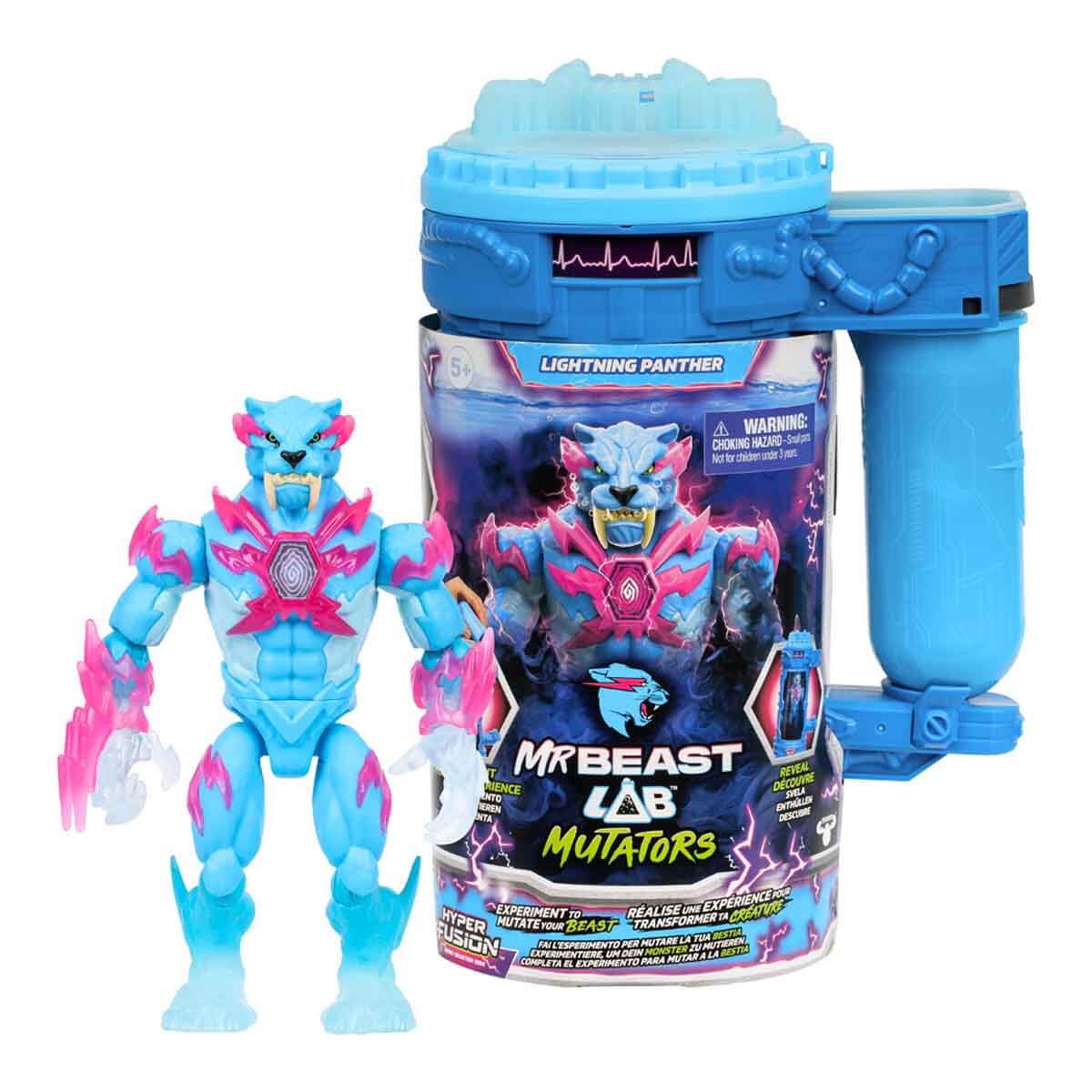 学研　フィッター MrBeast Lab Mutators Hyper Fusion Serisi Panter Figürü Seti