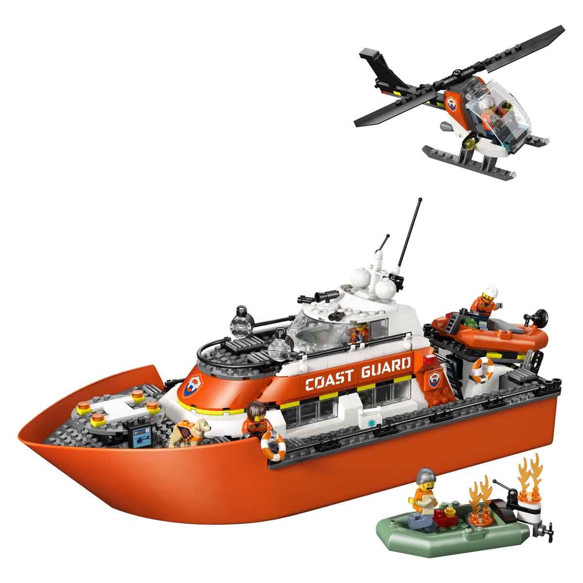 takaqです。① LEGO City Sahil Güvenlik Kurtarma Botu ve Helikopteri 60504 – 7