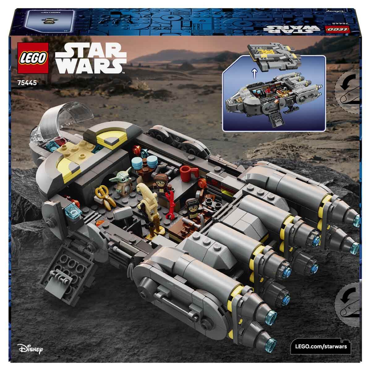 LEGO Star Wars: Mandalorian ve Grogu Anzellan Starship'i 75445 - 9