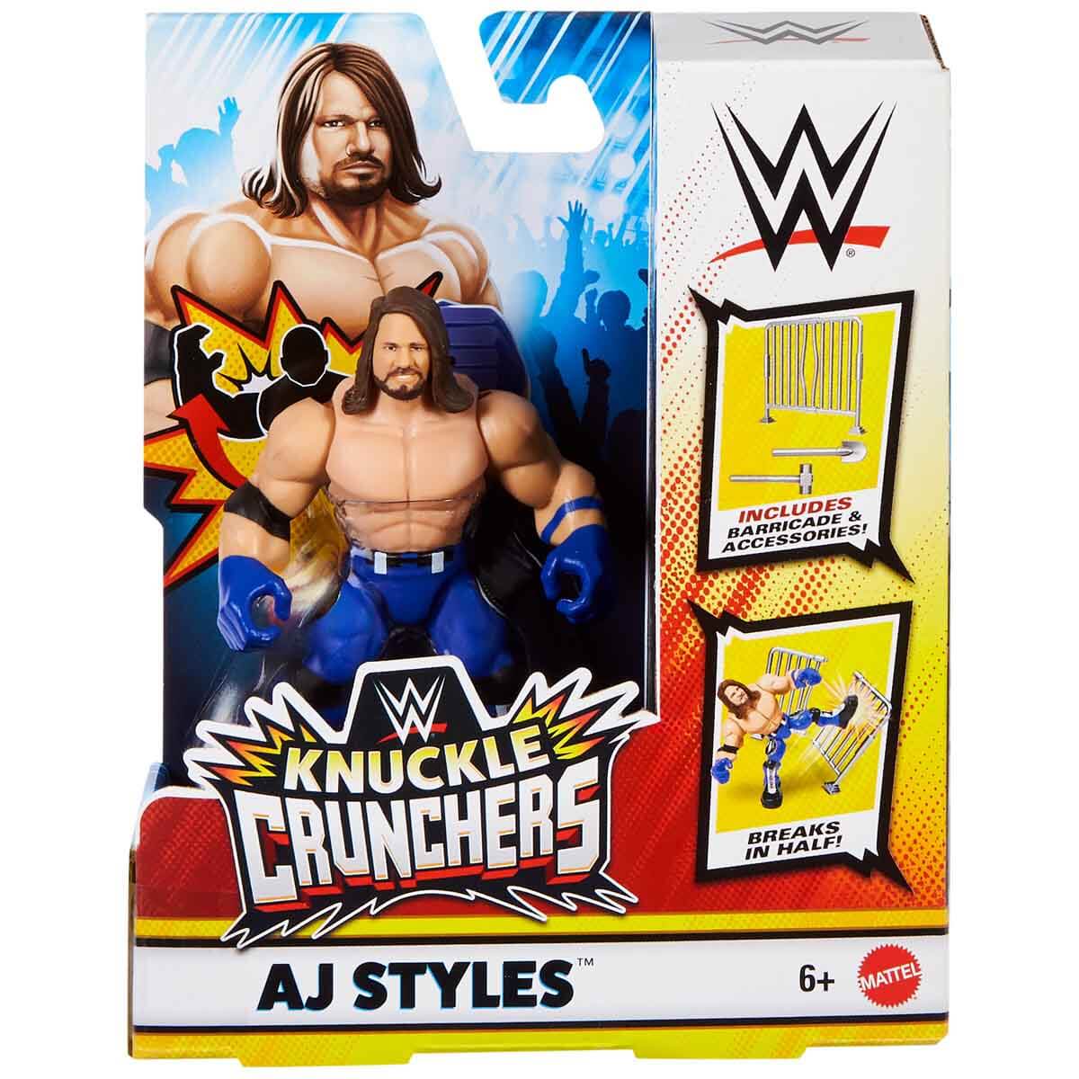 WWE Güçlü Güreşçiler Aksiyon Figürü HWH19 - Aj Styles | Toyzz Shop