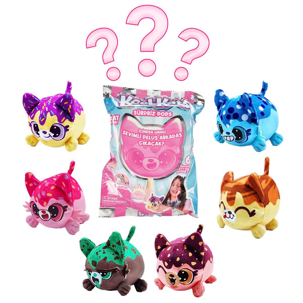 IcePops KoolKats Kokulu Klipsli Peluş Sürpriz Paket | Toyzz Shop