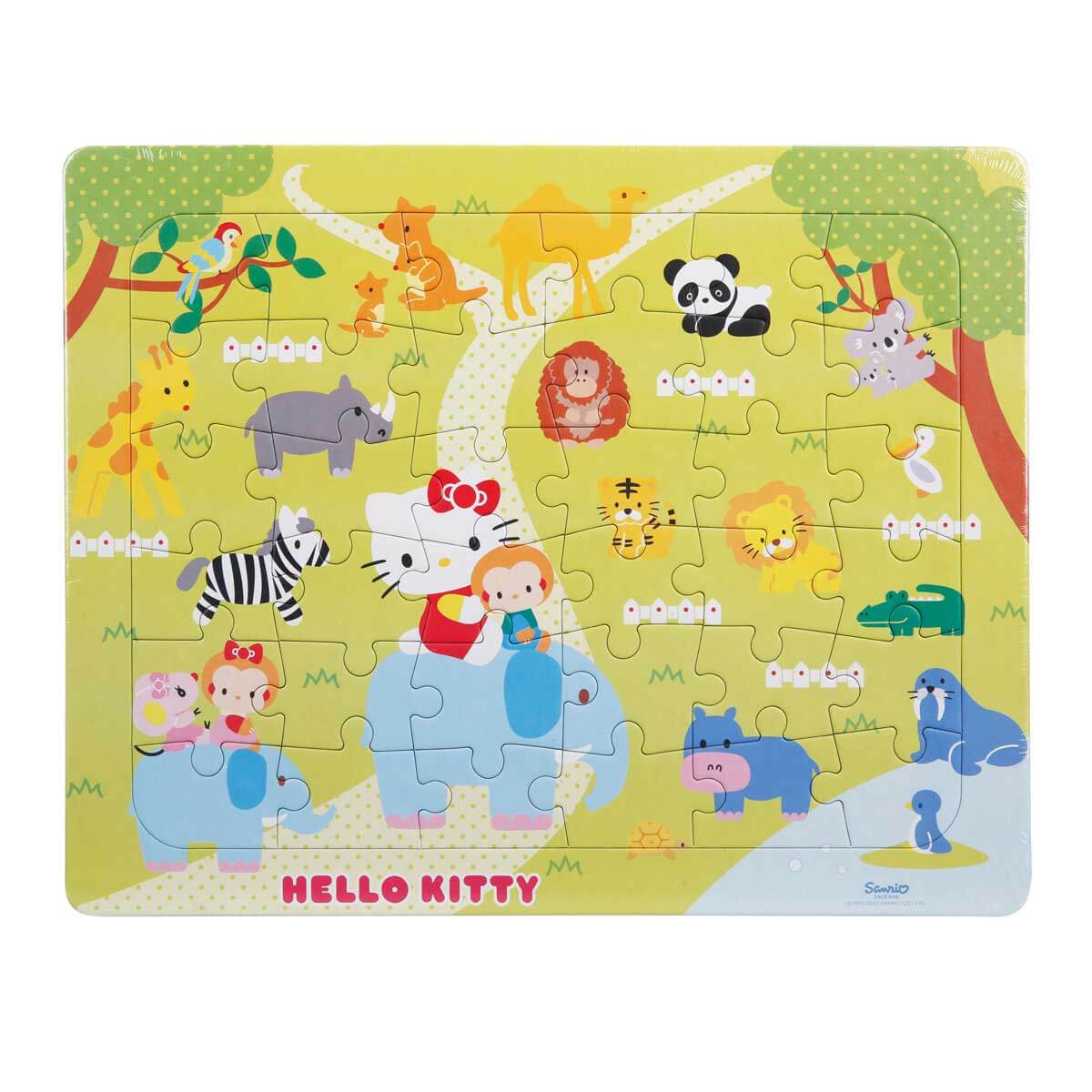 36 Parça Puzzle : Hello Kitty Hayvanat Bahçesinde | Toyzz Shop