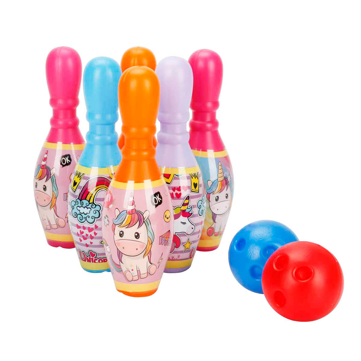 Rising Sports Unicorn Bowling Seti - Mor | Toyzz Shop