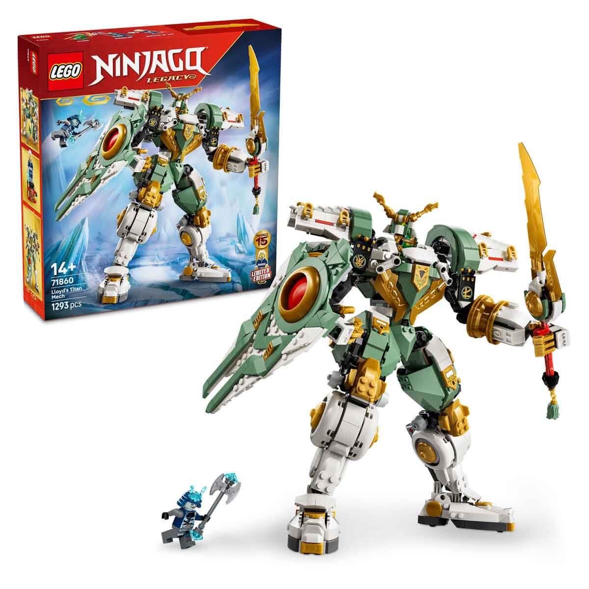 Y.M.O LEGO NINJAGO Lloyd'un Titan Robotu 15. Yıl Dönümü 71860 - 14 Yaş
