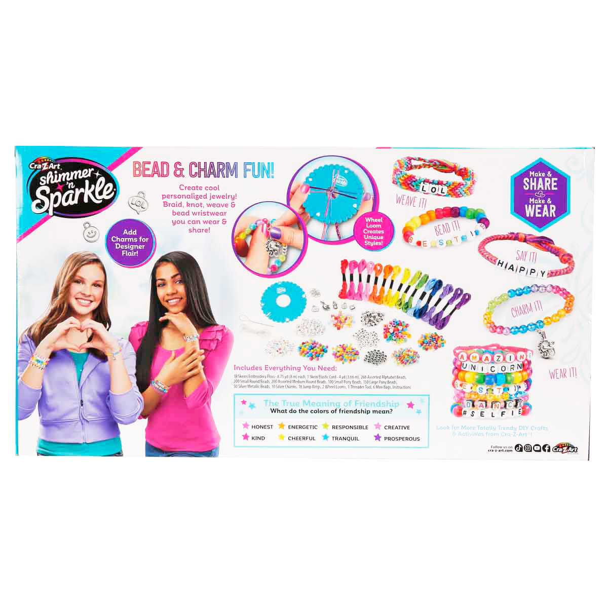 Cra-Z-Art Shimmer N Sparkle Deluxe Bileklik Stüdyosu Tasarım Seti