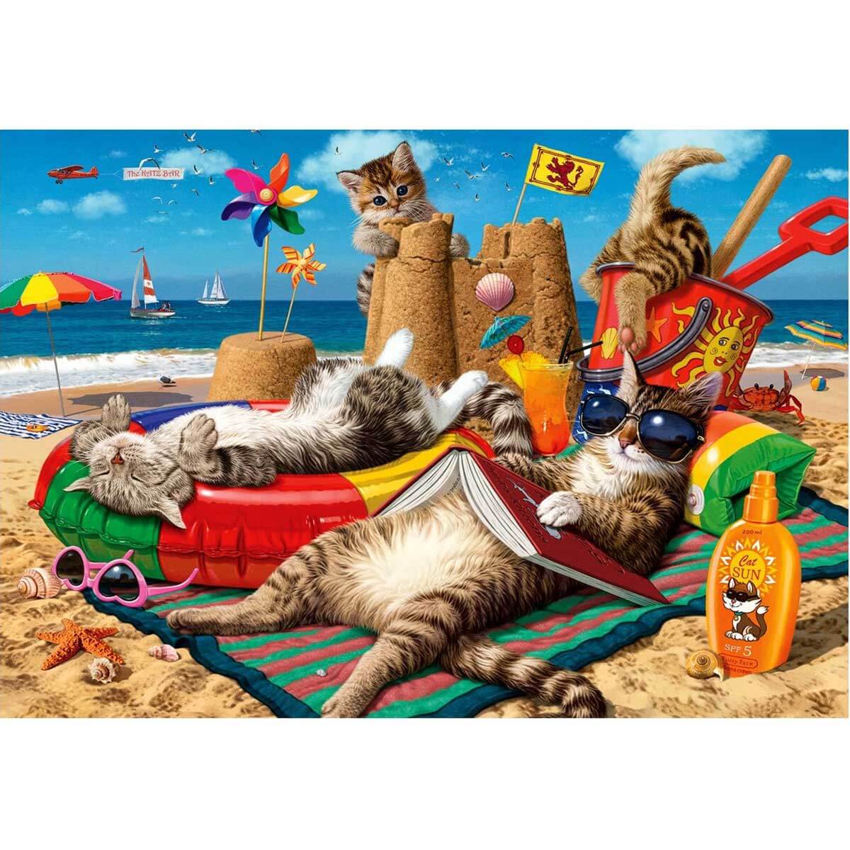 undefined - 08771_260_Parca_Puzzle_:_Kedilerin_Plaj_Keyfi_.jpg