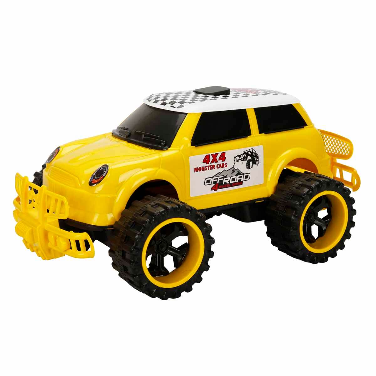 Mini Monster Arazi Arabası - Sarı 109 | Toyzz Shop