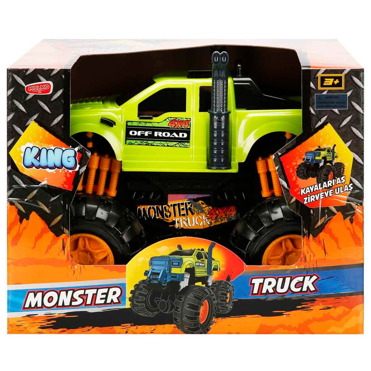 Monster Truck King 4x4 Off Road Arazi Aracı - Yeşil | Toyzz Shop