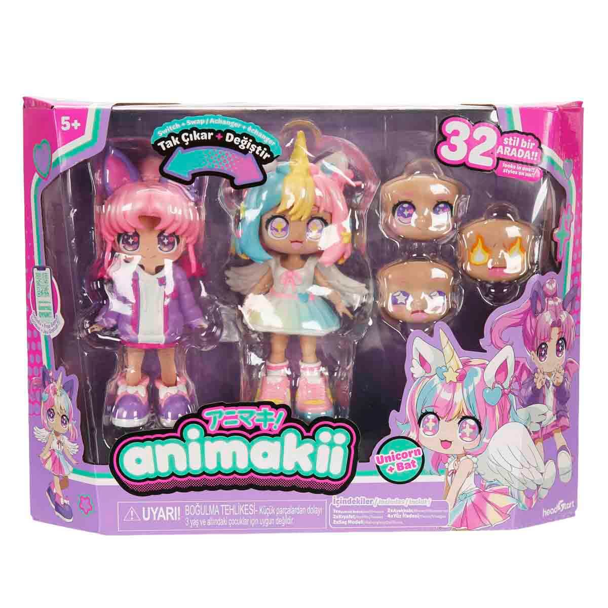 Animakii Bebek ve Aksesuar Seti - Gamer Ve Cyberpunk | Toyzz Shop